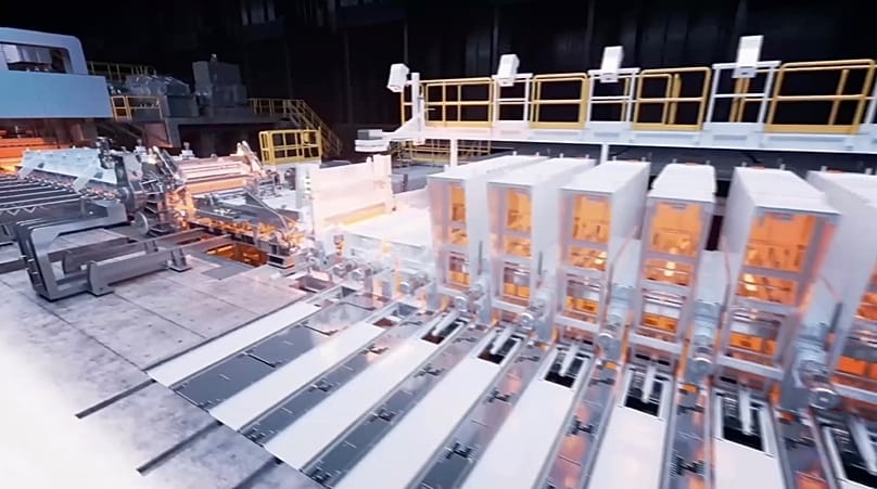 3D-модель будущего завода «зелёной» стали в Пуэртольяно (Испания)