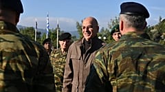 Ο Νίκος Δένδιας στην Σάμο