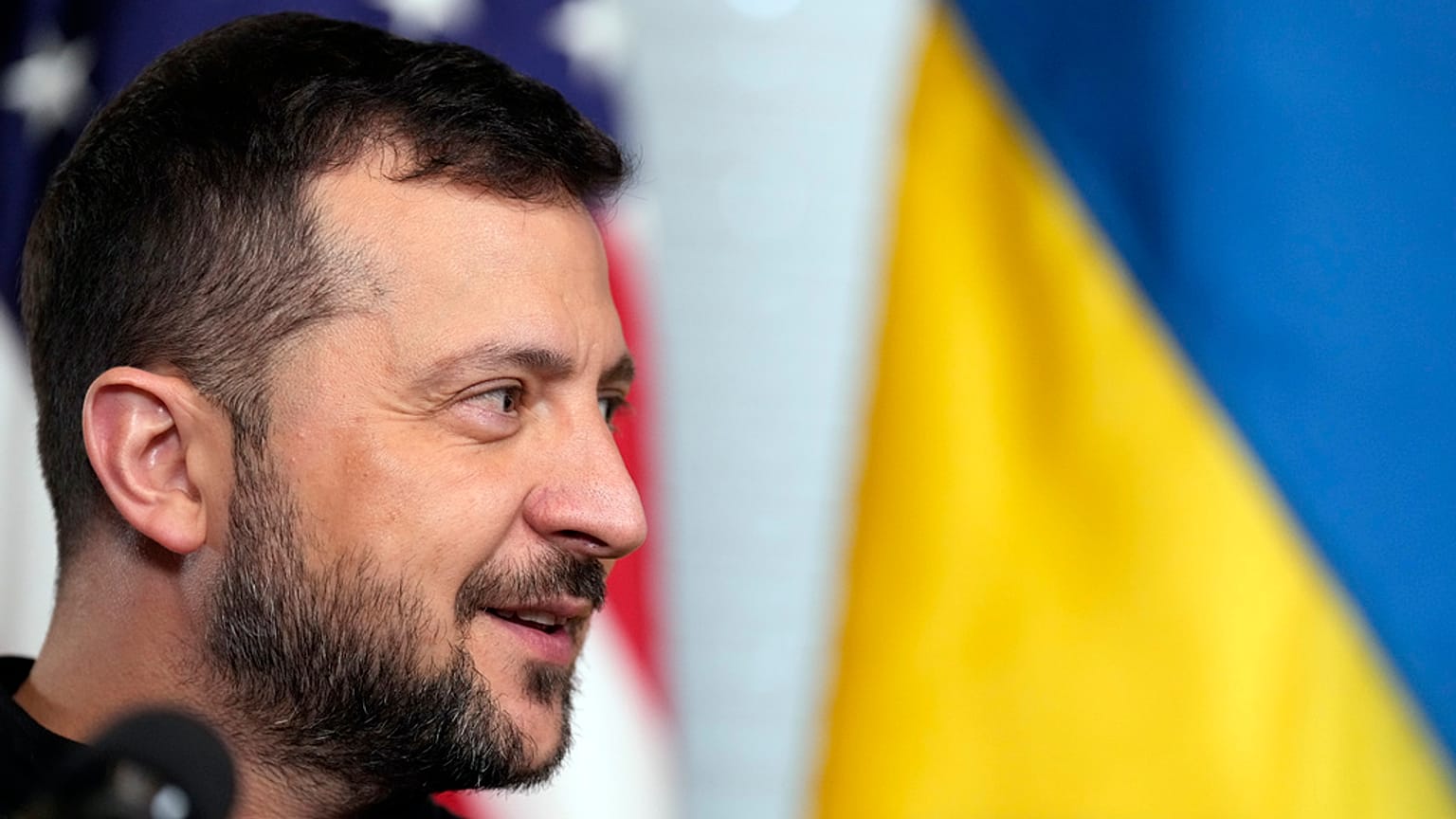 FILE: Ukraine's President Volodymyr Zelenskyy at the White House complex in Washington. 26 September 2024