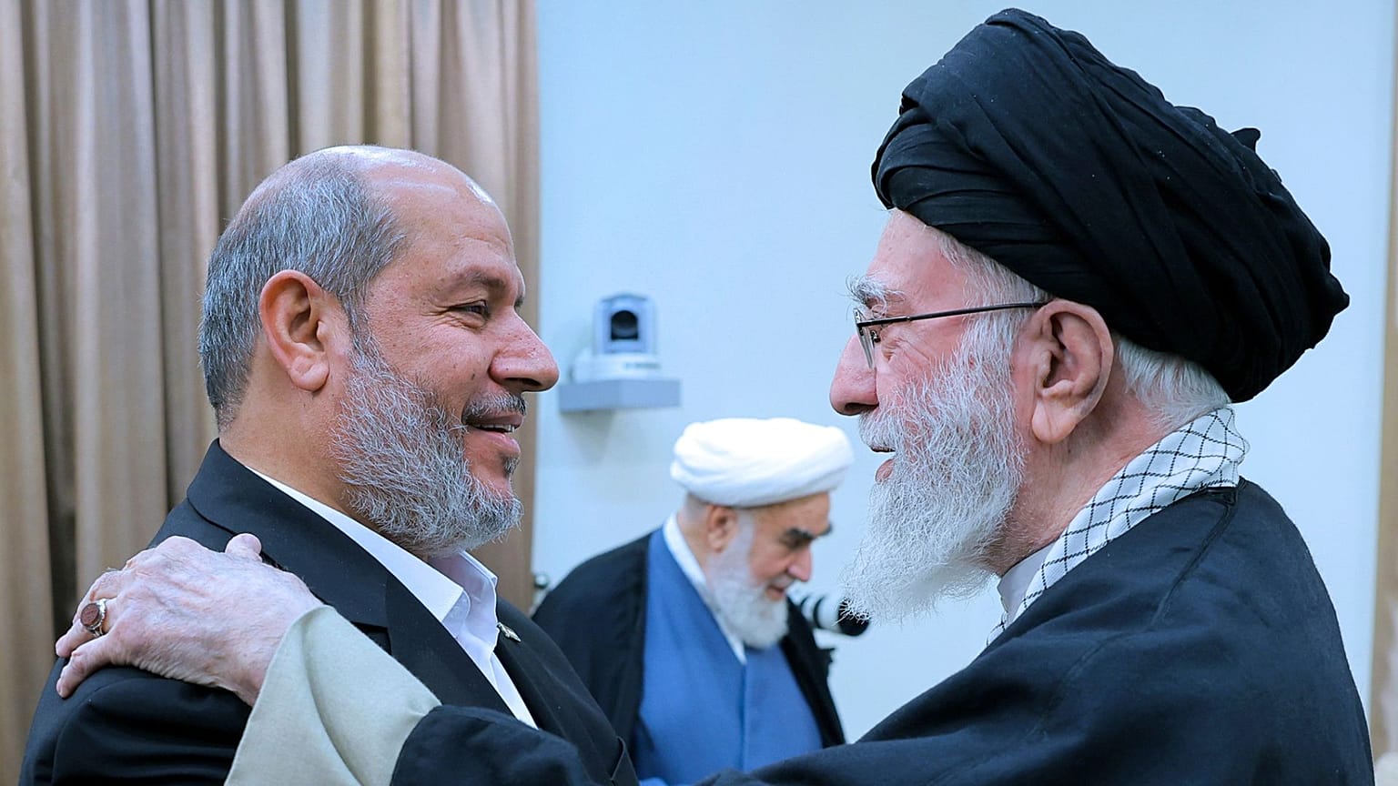 خلیل الحیه و علی خامنه‌ای