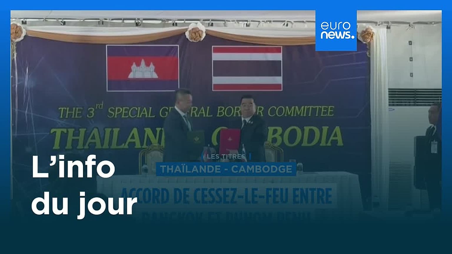 L’info du jour | 28 décembre 2025 - Matin