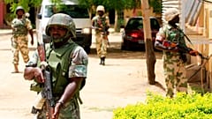 Nigerianische Soldaten