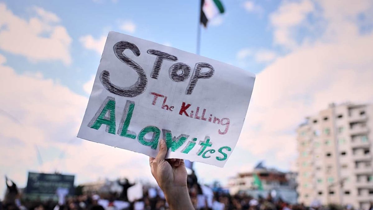 Suriye’de Alevi camisine yönelik saldırı sonrası protestolara müdahale