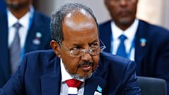 الرئيس الصومالي حسن شيخ محمود في واشنطن، في 13 ديسمبر 2022.