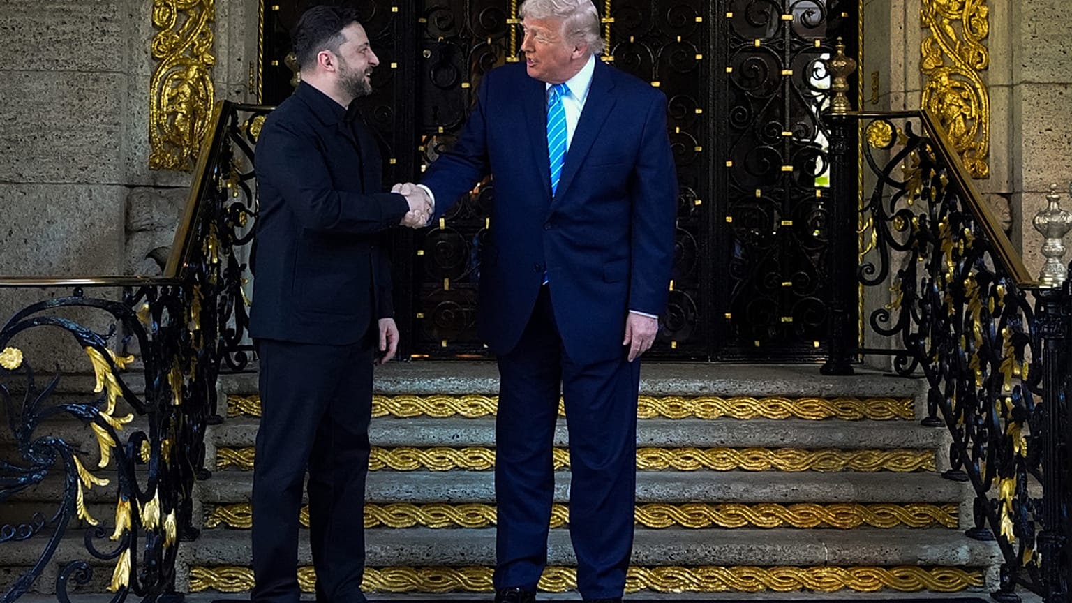 Volodimir Zelenszkij és Donald Trump