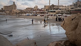 تأثير الأمطار على قطاع غزة