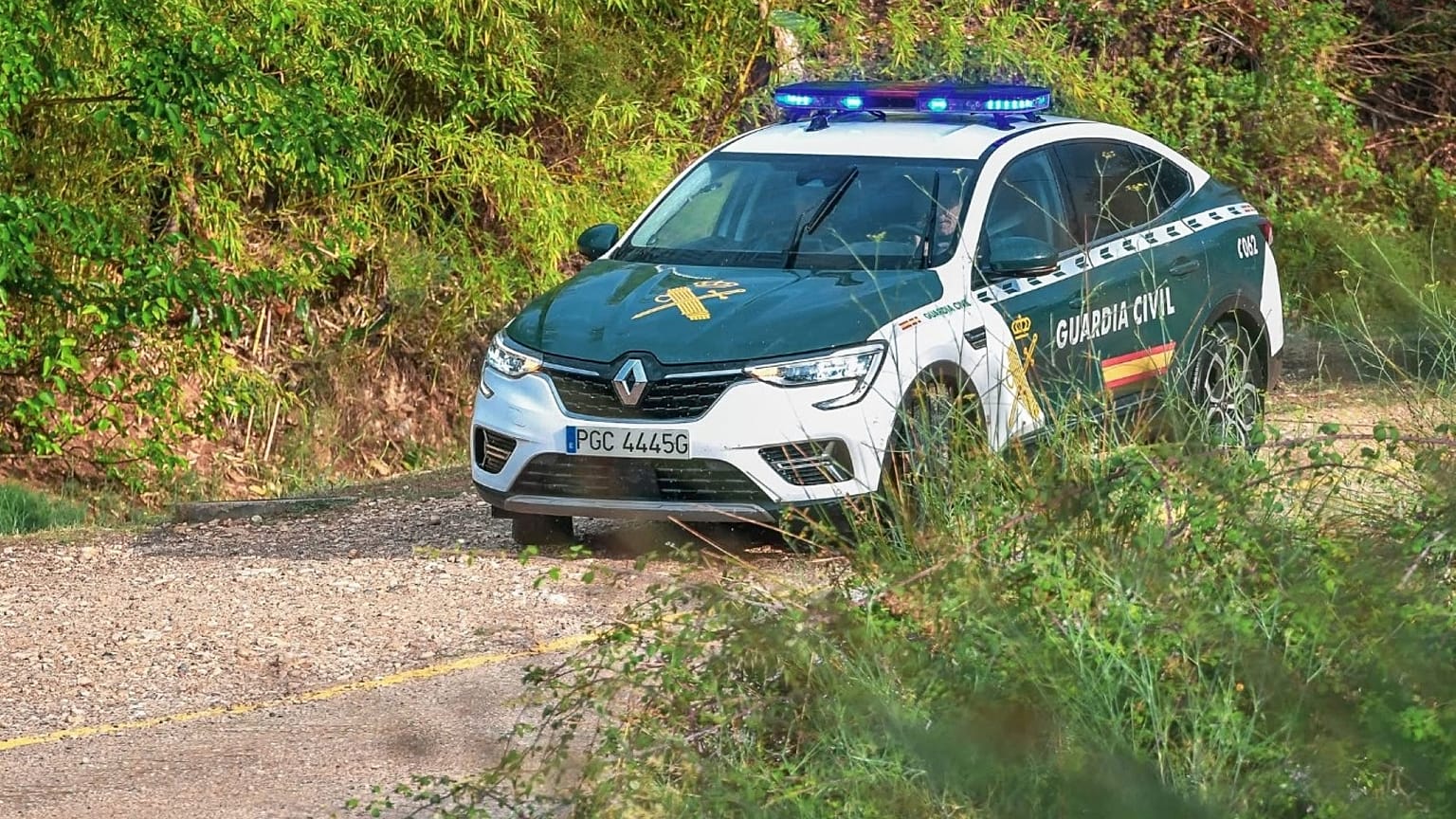 Bild eines Fahrzeugs der Guardia Civil.