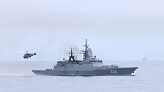 کشتیهای جنگی چین و روسیه در ماه ژوئن امسال در یک رزمایش نظامی مشترک