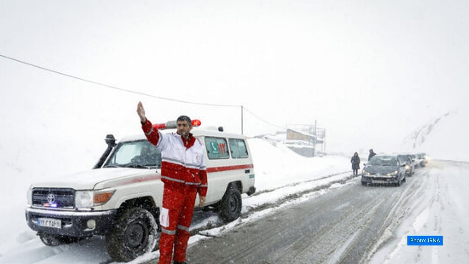 بارش برف در ایران