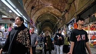 Il vecchio bazar di Teheran, in Iran, il 24 settembre 2025