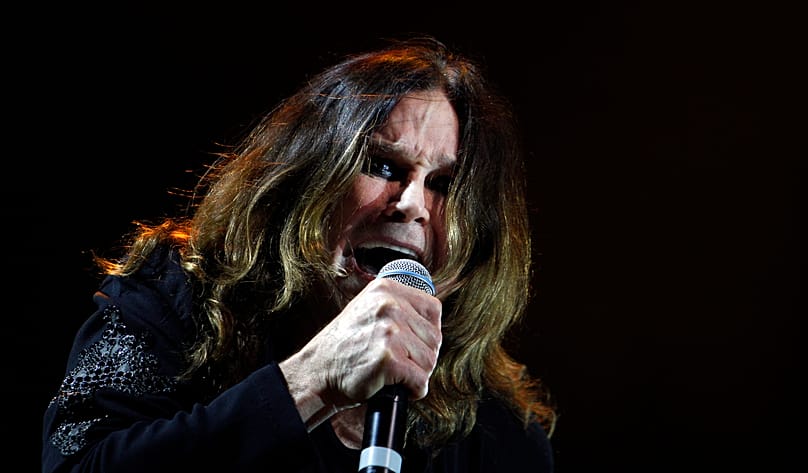 Ozzy Osbourne performs during a concert, part of the Ozzy Scream Tour 2011 in Buenos Aires, Argentina