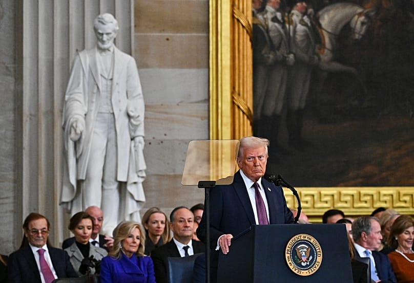 Trump beiktatása a Capitóliumon