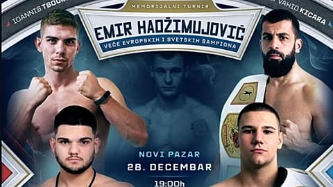 O cartaz das duas finais do dia