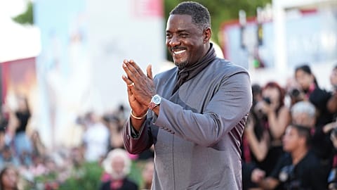 FILE: Idris Elba at the 82nd Venice Film Festival screening of 'A House of Dynamite', September 2025
