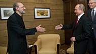 دیدار ولادمیر پوتین، رئيس جمهور روسیه با علی لاریجانی