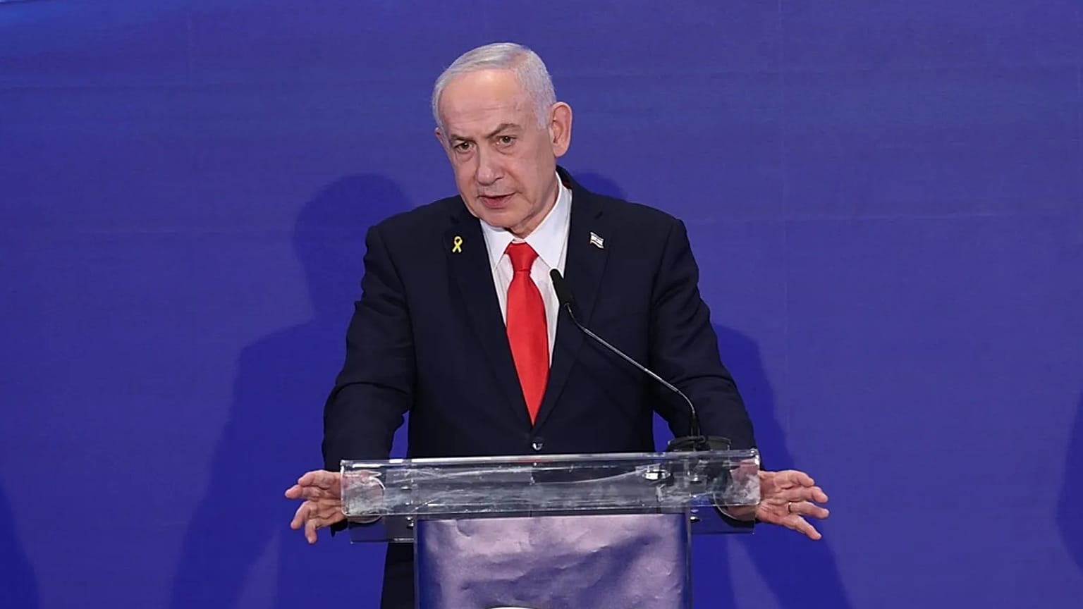 22 ديسمبر 2025: نتنياهو يشارك في مؤتمر صحفي مشترك بعد اجتماع ثلاثي مع قادة قبرص واليونان في القدس