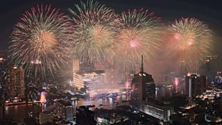 Fireworks light up the globe as nations ring in 2026