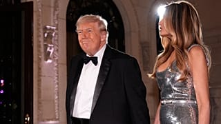 دونالد ترامپ و همسرش