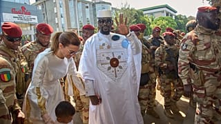 Guinea: Doumbouya supporters express joy after victory in presidential election