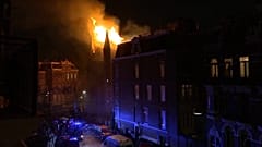 Ein Brand in der Vondelkerk in Amsterdam, 1. Januar 2026