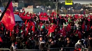 Turquie : des milliers de manifestants pour la cause palestinienne