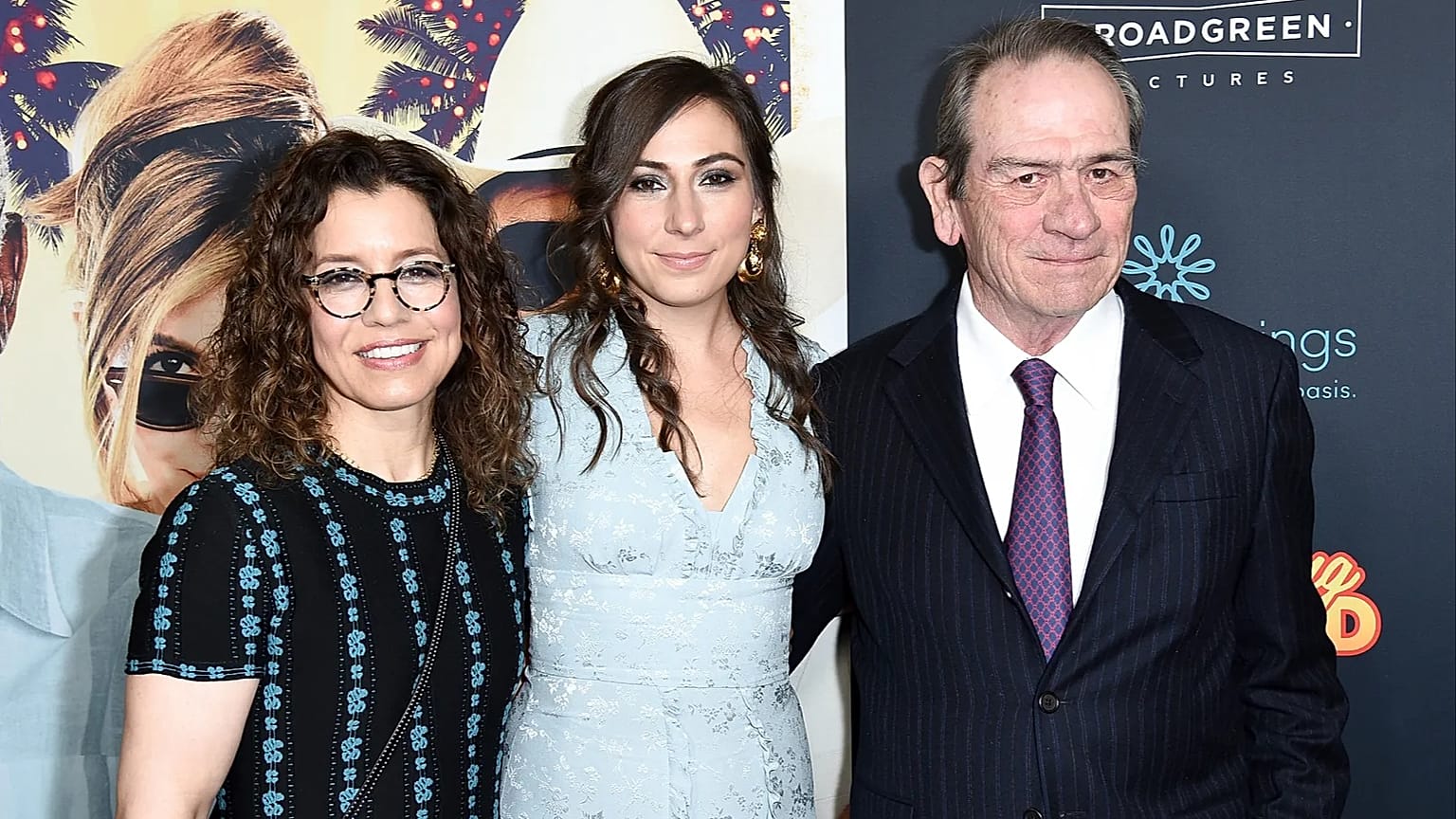 Dawn Laurel-Jones, Victoria Jones e Tommy Lee Jones hanno partecipato all'anteprima di 'Just Getting Started' all'ArcLight Hollywood, a Los Angeles, il 7 dicembre 2017.