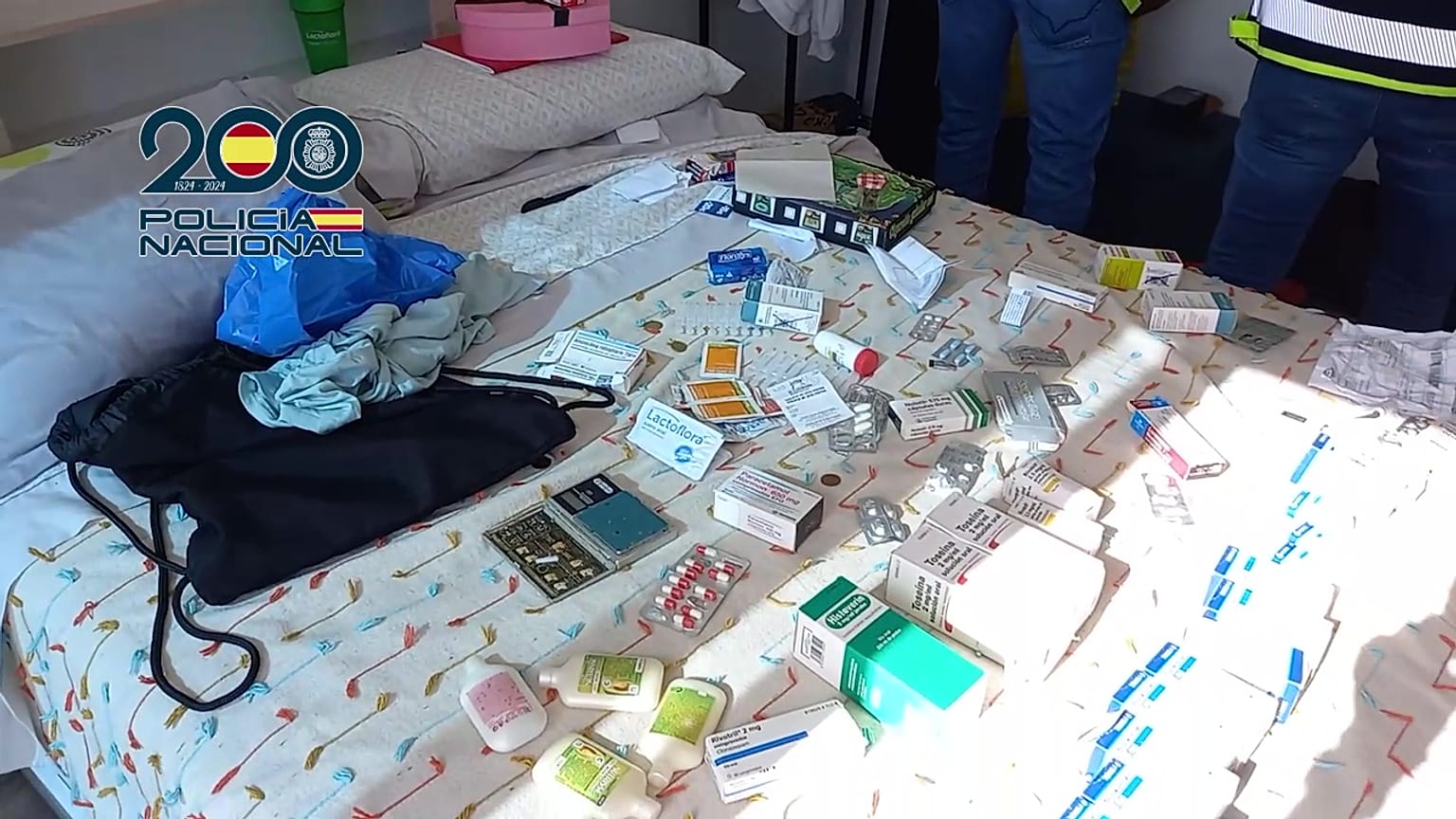 Uno de los reigstros de la Policía Nacional, 2 de enero de 2026.