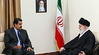 دیدار علی خامنه‌ای و نیکولاس مادور در تهران