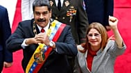 Maduro ve eşi Cilia Flores