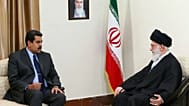 Ali Khamenei and Nicolas Madur meet in Tehran