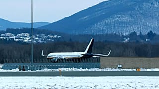 Maduro'yu taşıyan uçak