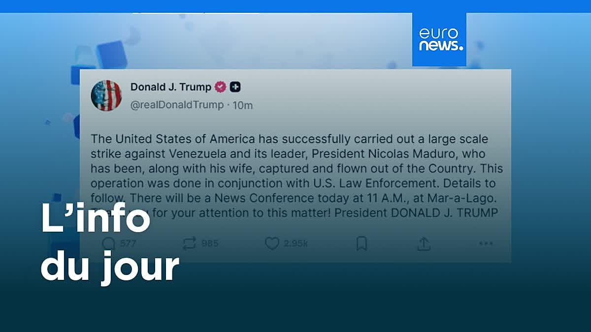 L’info du jour | 4 janvier 2026 - Matin