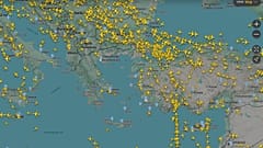 В воздушном пространстве Греции нет самолетов