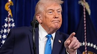 El presidente estadounidense, Donald Trump, en Mar-a-Lago Resort, el sábado 3 de enero de 2026, en Palm Beach, Florida.