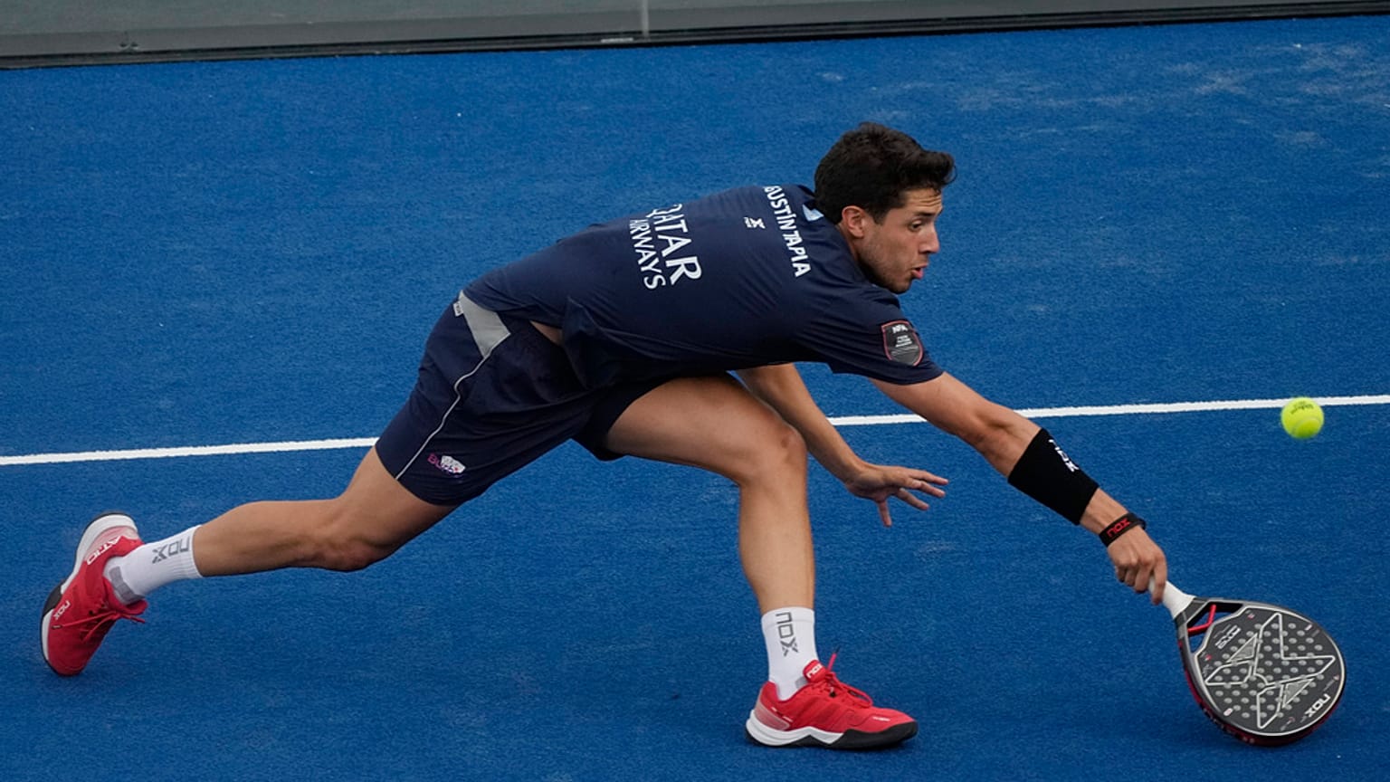 Padel oyuncusu Agustin Tapia.