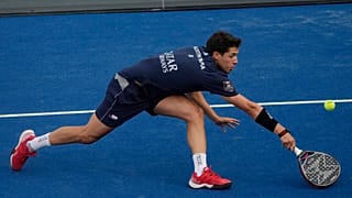 Padel oyuncusu Agustin Tapia.