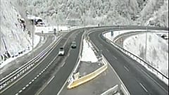 Nieve en el norte de España, 4 de enero de 2026