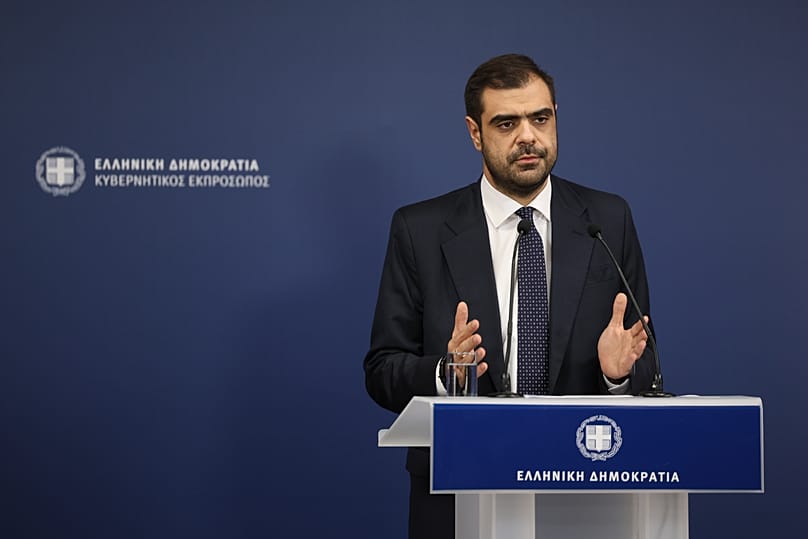 Ο κυβερνητικός εκπρόπωπος της ελληνικής κυβέρνησης, Παύλος Μαρινάκης