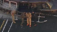 Ο Μαδούρο φτάνει στο δικαστήριο της Νέας Υόρκης.