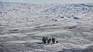 Les forces armées danoises participent à un exercice avec des centaines de soldats membres de l'OTAN à Kangerlussuaq, au Groenland, le mercredi 17 septembre 2025.
