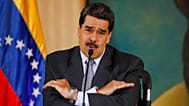 FILE - In this 30 Sept. 2019, file photo, Venezuela's President Nicolas Maduro speaks during a press conference at the Foreign Ministry in Caracas, Venezuela. 