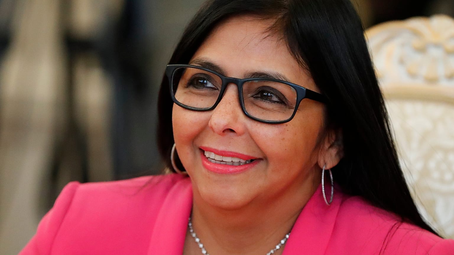 Delcy Rodríguez, presidenta de Venezuela