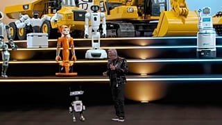 Nvidia CEO Jensen Huang at CES 2026 