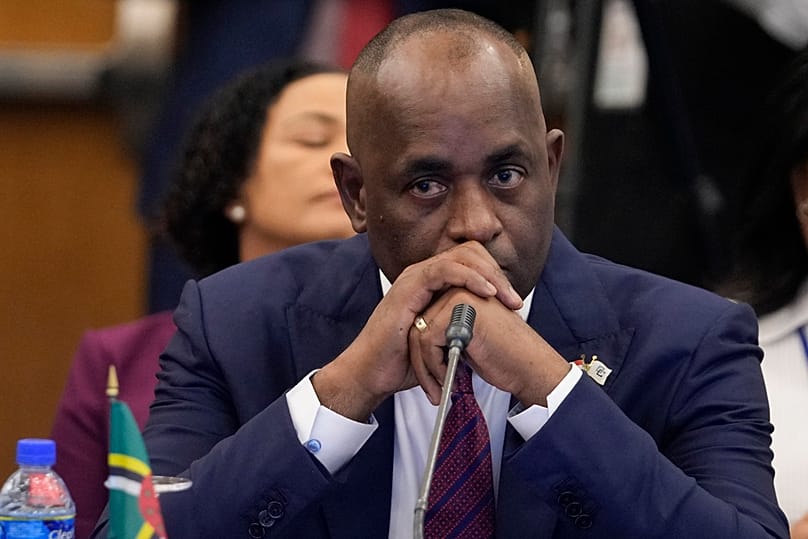 Dominicas Premierminister Roosevelt Skerrit am 20. November 2024