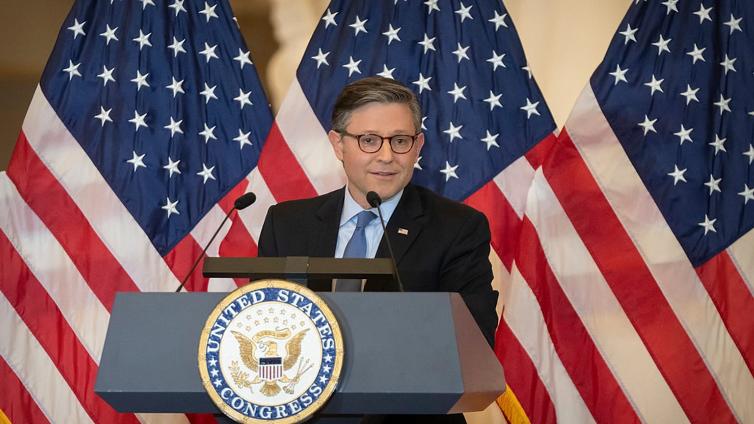  رئيس مجلس النواب الأمريكي، مايك جونسون