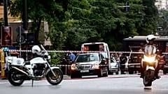 Operação da polícia grega - foto de arquivo