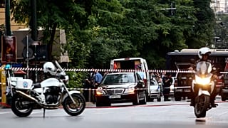 Operação da polícia grega - foto de arquivo