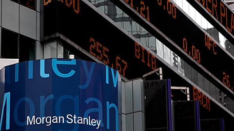 Exterior of Morgan Stanley's headquarters, Manhattan, New York