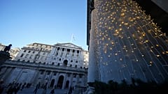 بنك إنجلترا في شارع ثريدنيدل بلندن، يوم الثلاثاء 2 ديسمبر 2025. (يوي موك/وكالة الأنباء البريطانية عبر وكالة أسوشيتد برس، صور مجمعة)