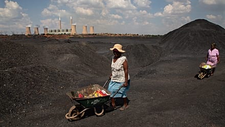 South Africa's informal miners fight for their future in coal's twilight